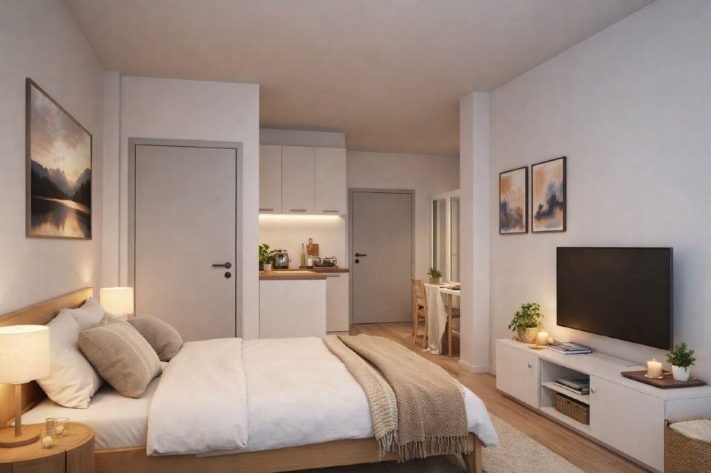 Innenansicht Apartment 4